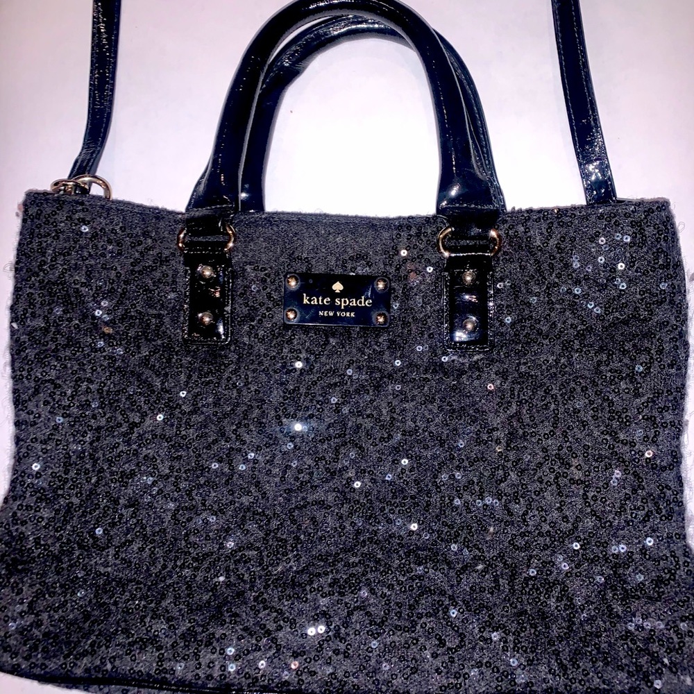 Kate Spade sparkle satchel bag or crossbody